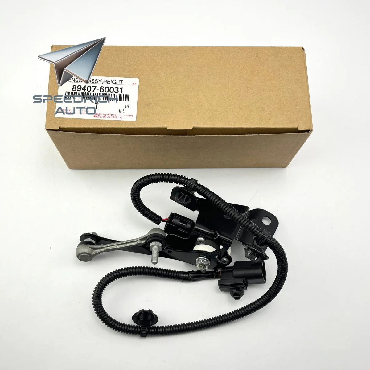 8940760031 894076-0031 Right Rear Height Control Sensor for Toyota Land Cruiser, Lexus LX450D/460/570 8940760030
8940760031 894076-0031 Right Rear Height Control Sensor for Toyota Land Cruiser, Lexus LX450D/460/570 8940760030
