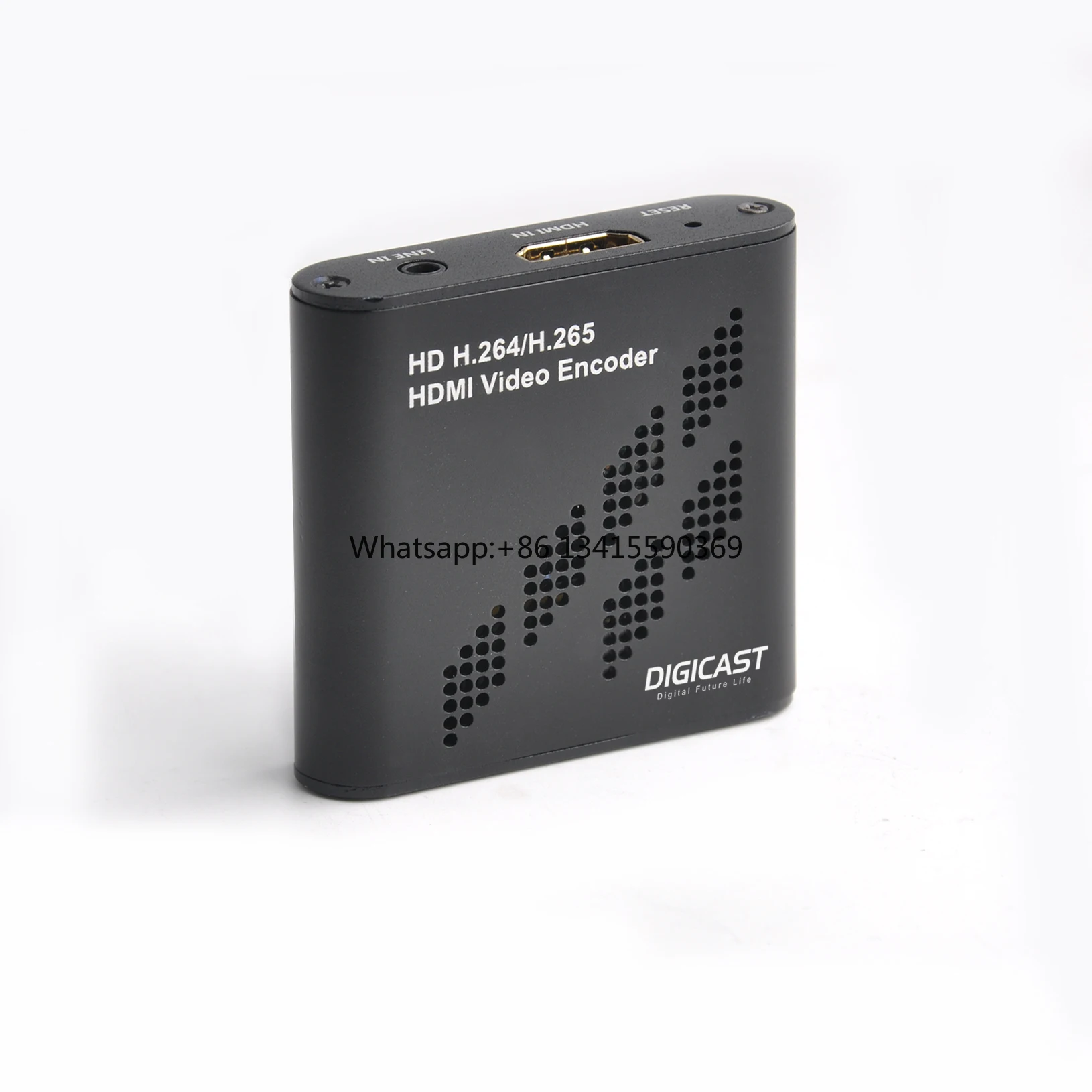Digicast Single HD to IP 1080P H.265 SRT HLS Live Streaming Video Portable Mini Encoder
Digicast Single HD to IP 1080P H.265 SRT HLS Live Streaming Video Portable Mini Encoder