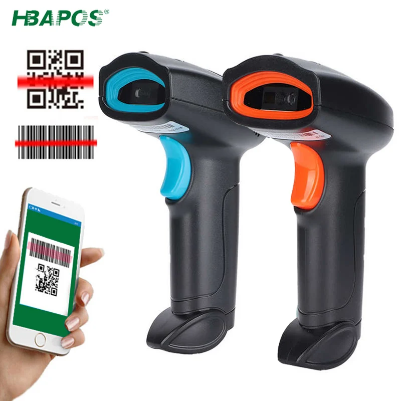 HBAPOS Сканер штрих-кода QR-считыватель штрих-кодов 2,4G Беспроводной проводной USB-сканер для складской POS-системы ПК
HBAPOS Сканер штрих-кода QR-считыватель штрих-кодов 2,4G Беспроводной проводной USB-сканер для складской POS-системы ПК