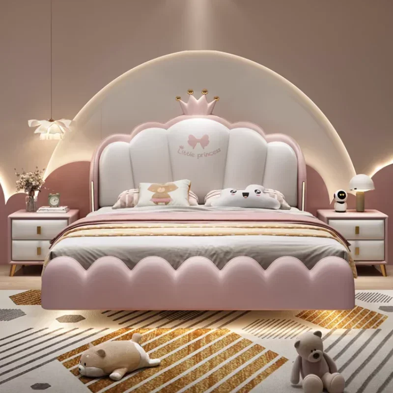 Design Loft Modern Double Bed Lights Kids Princess Storage Luxury Double Bed Children Queen Camas De Dormitorio Home Furniture
Design Loft Modern Double Bed Lights Kids Princess Storage Luxury Double Bed Children Queen Camas De Dormitorio Home Furniture