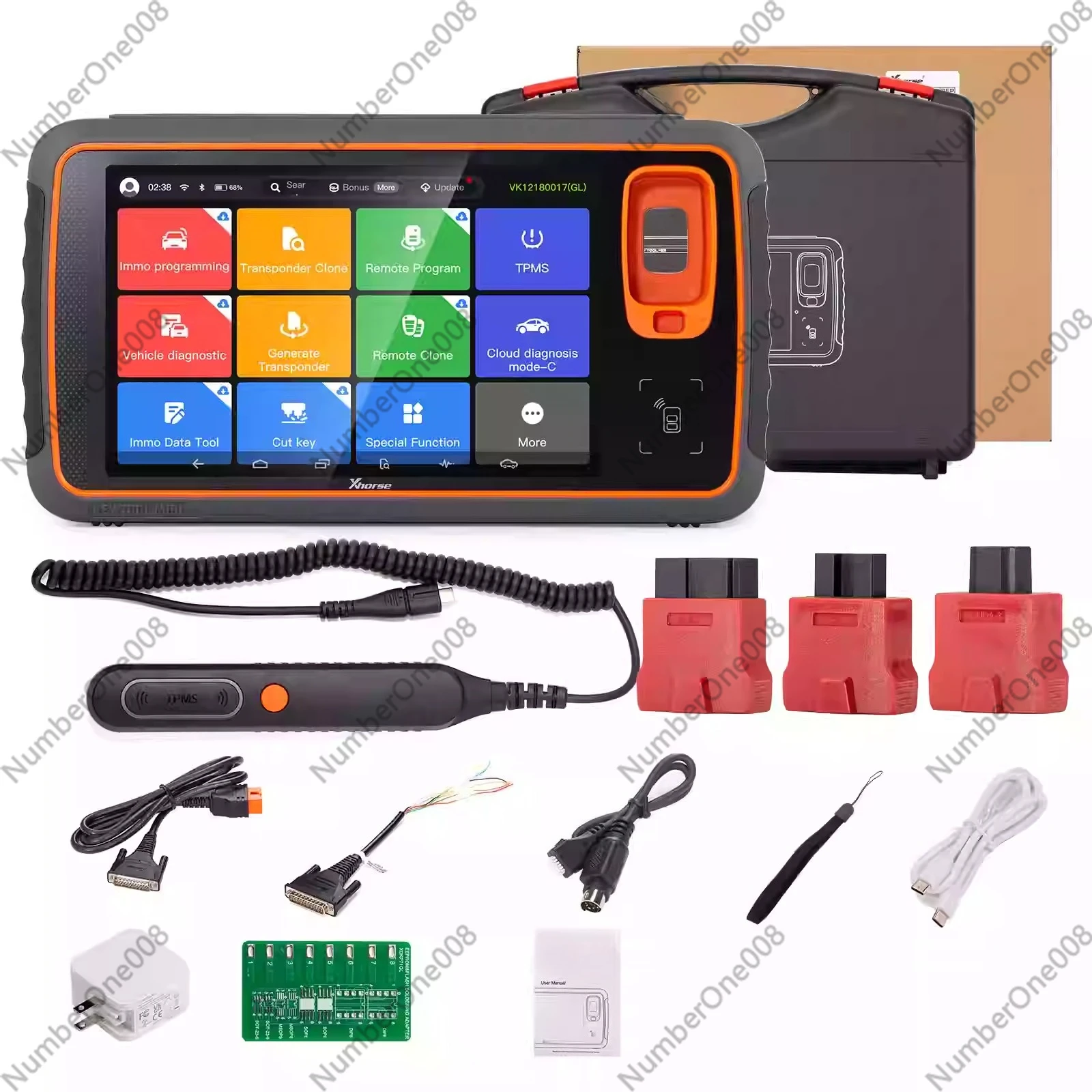 Программатор ключей с функциями IMMO и TPMS, усовершенствованная версия, автомобильный диагностический инструмент для кодирования ключей
Программатор ключей с функциями IMMO и TPMS, усовершенствованная версия, автомобильный диагностический инструмент для кодирования ключей