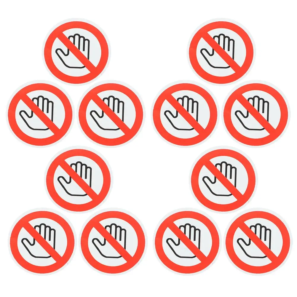 15 PCS Safety Sign Stickers Device Do Not Touch for Logo Label Adhesive Decal Wall
15 PCS Safety Sign Stickers Device Do Not Touch for Logo Label Adhesive Decal Wall