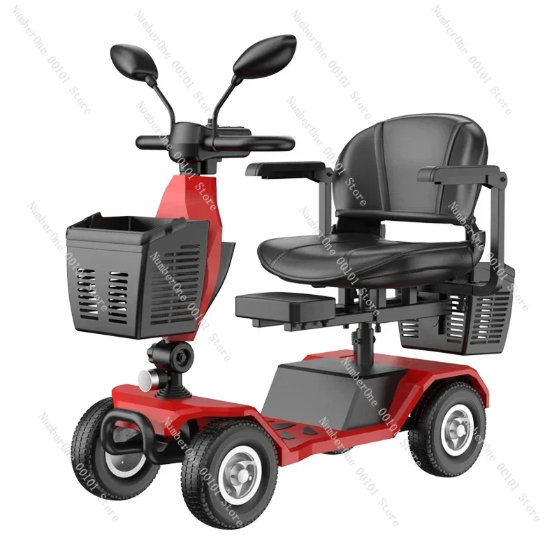 Elderly scooter four-wheeled double disabled battery car Elderly help electric vehicle to pick up children Foldable
Elderly scooter four-wheeled double disabled battery car Elderly help electric vehicle to pick up children Foldable