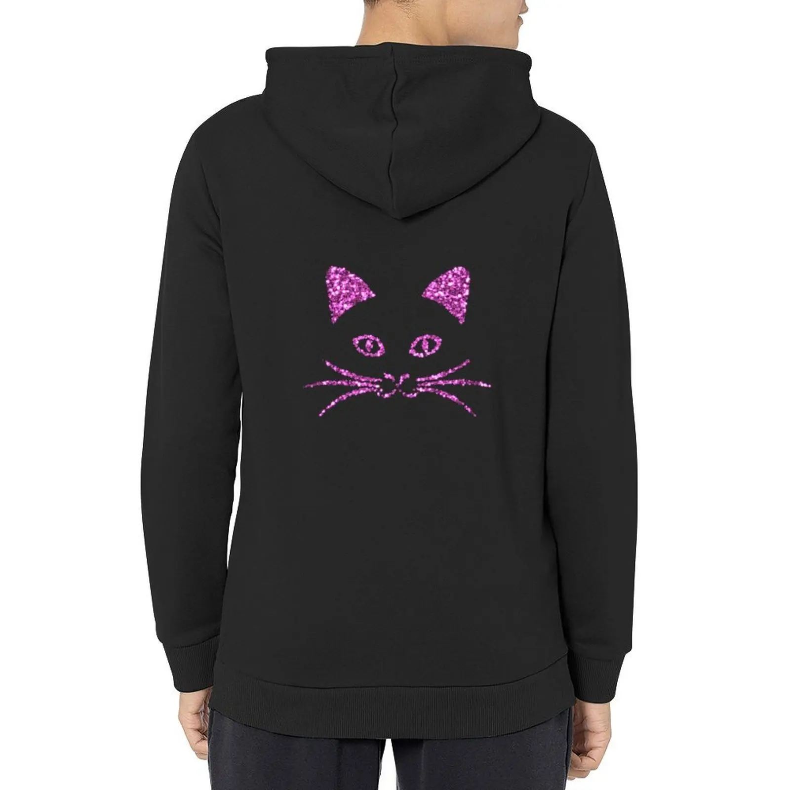 Cute Cat Face Pink Glitter Hoodie mens clothing autumn clothes winter clothes blouse pullover hoodies 
Cute Cat Face Pink Glitter Hoodie mens clothing autumn clothes winter clothes blouse pullover hoodies