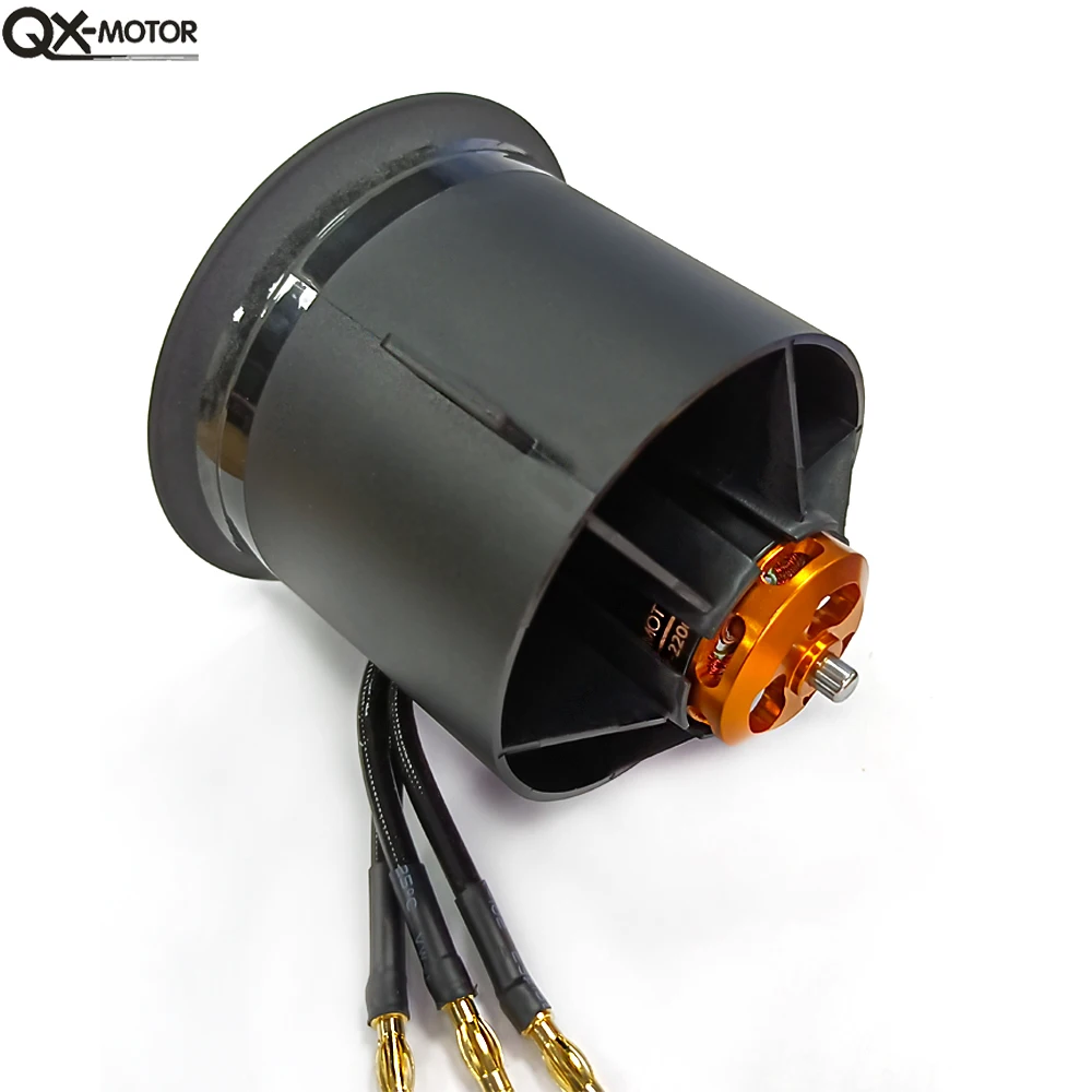 QX-MOTOR 70MM EDF 12Blade with QF3027 Brushless Motor use 100A ESC for RC Multirotor Helicopter Quadcopter Drone Fixed-wing Part
QX-MOTOR 70MM EDF 12Blade with QF3027 Brushless Motor use 100A ESC for RC Multirotor Helicopter Quadcopter Drone Fixed-wing Part