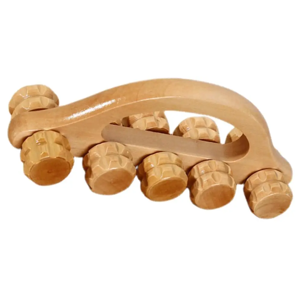 Roller Massage Tool Manual Body Foot Massager Premium Material Wood Wooden Arm Tools Convenient
Roller Massage Tool Manual Body Foot Massager Premium Material Wood Wooden Arm Tools Convenient