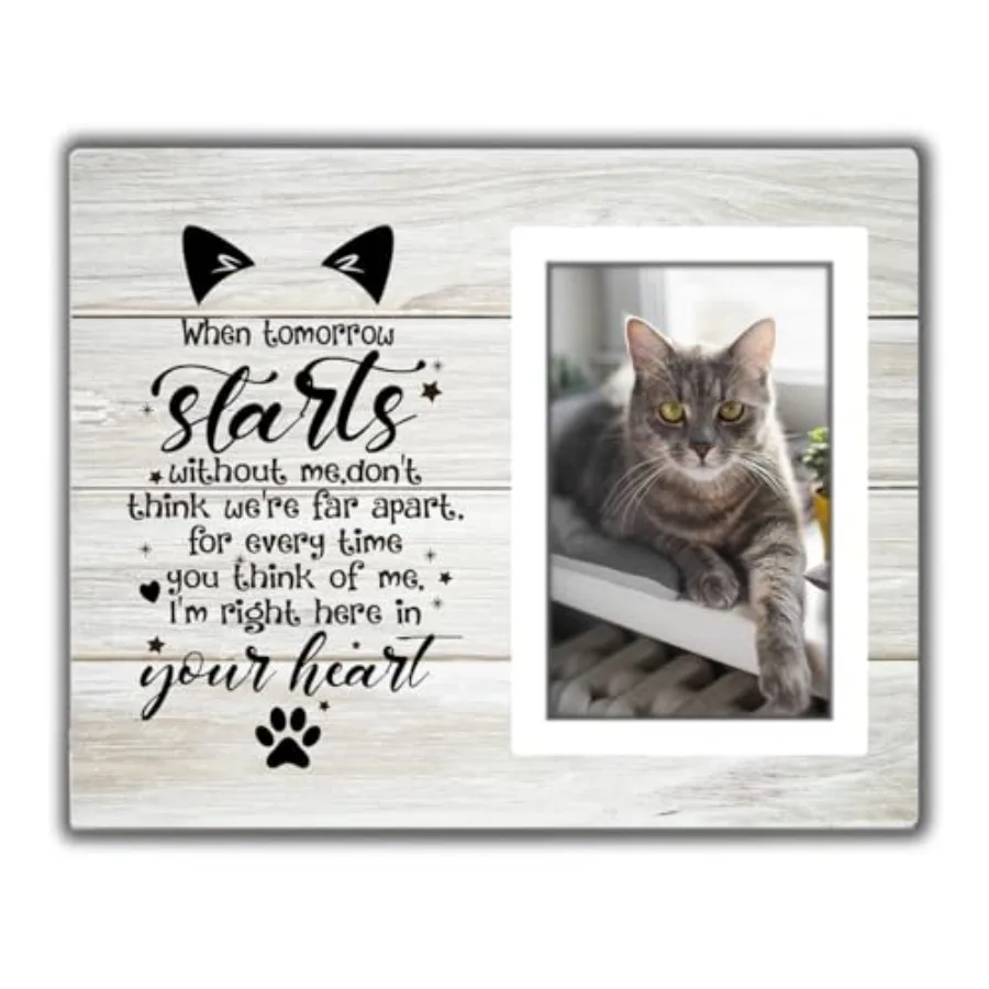 Cat Memorial Picture Frame, Pet Memory Picture Frame, Cat Frames For Pictures Memorial, Pet Cat Memorial Photo Frame 4x6, Cat P
Cat Memorial Picture Frame, Pet Memory Picture Frame, Cat Frames For Pictures Memorial, Pet Cat Memorial Photo Frame 4x6, Cat P