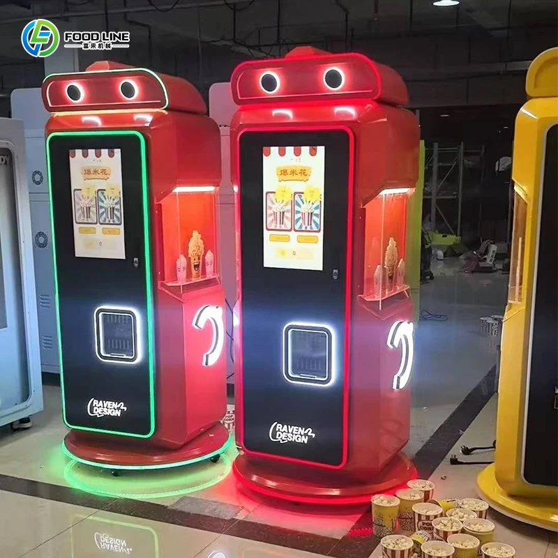 Popcorn Vending Machine for Shopping Center 24/7 Service
Popcorn Vending Machine for Shopping Center 24/7 Service