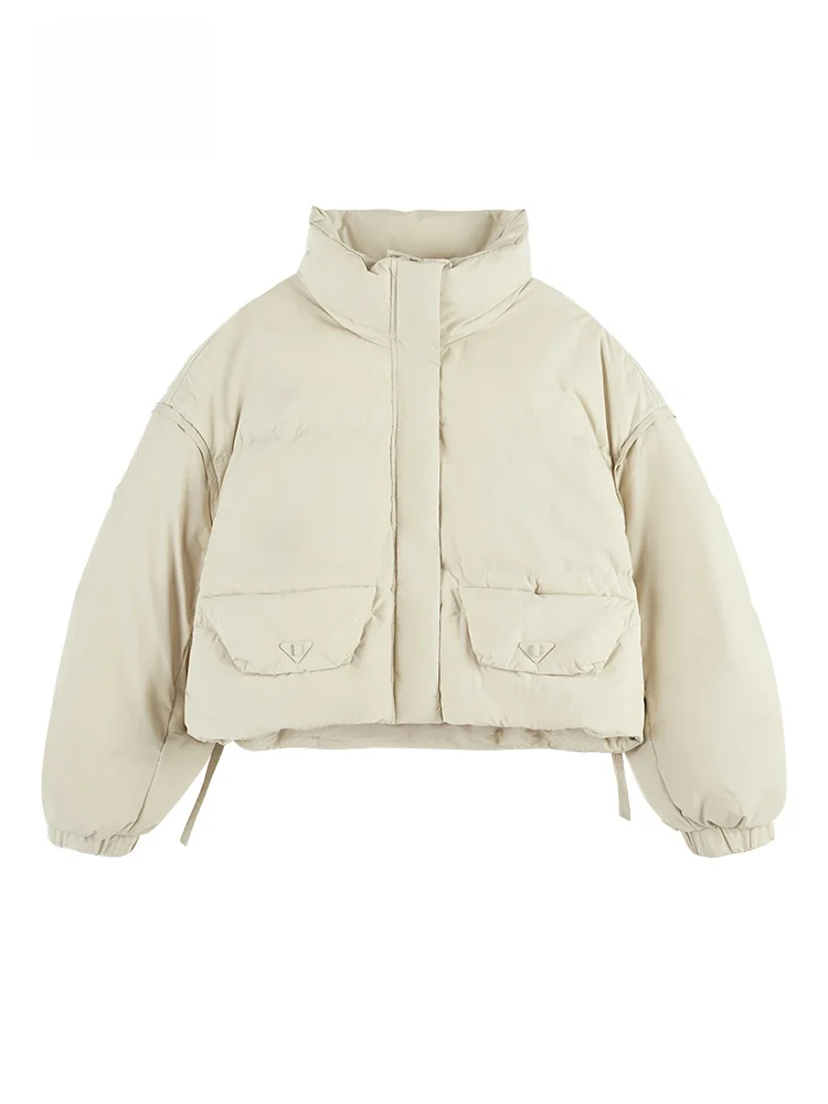 Зимняя женская куртка GOFAR: новая, теплая, приталенная, с эффектом утяжки, на молнии, для повседневной носки
Зимняя женская куртка GOFAR: новая, теплая, приталенная, с эффектом утяжки, на молнии, для повседневной носки