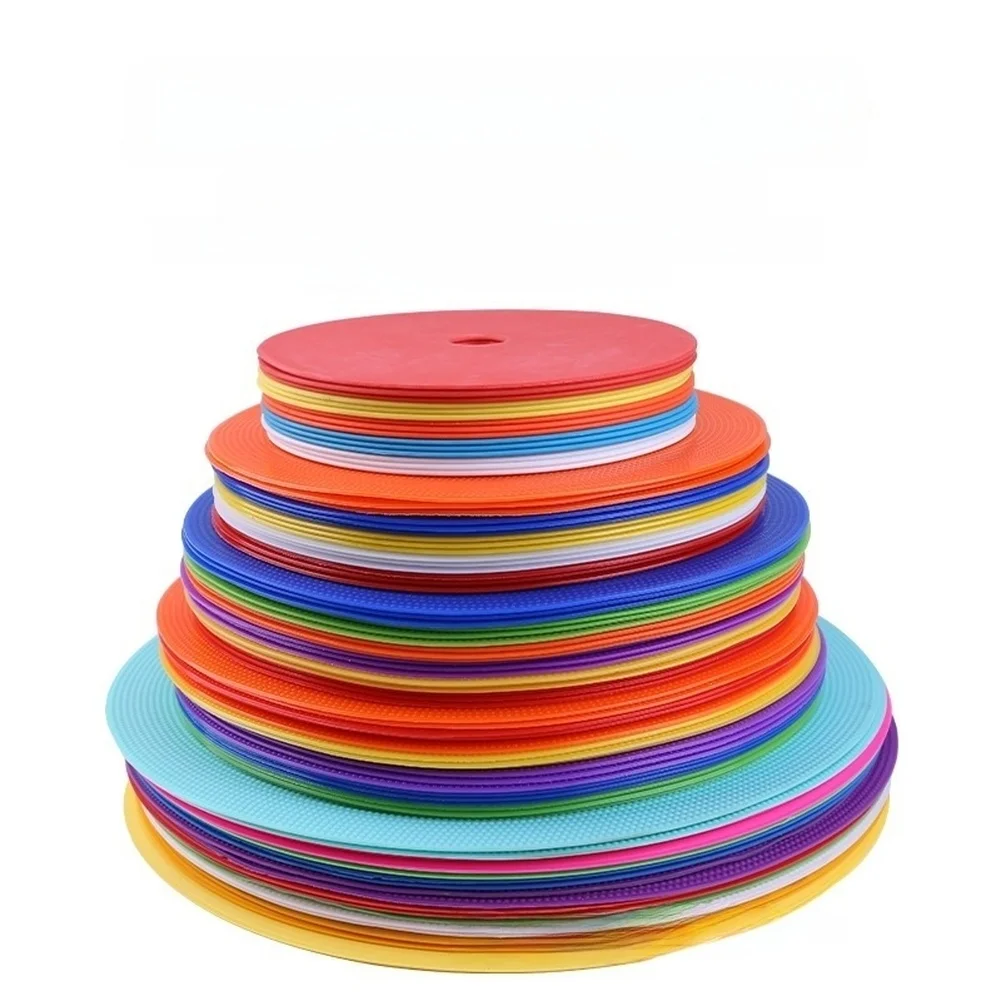 Soccer Marking Discs 15.5cm and 20cm TPE Cones for Football Basketball Volleyball Drills with Bright Visibility Colors
Soccer Marking Discs 15.5cm and 20cm TPE Cones for Football Basketball Volleyball Drills with Bright Visibility Colors