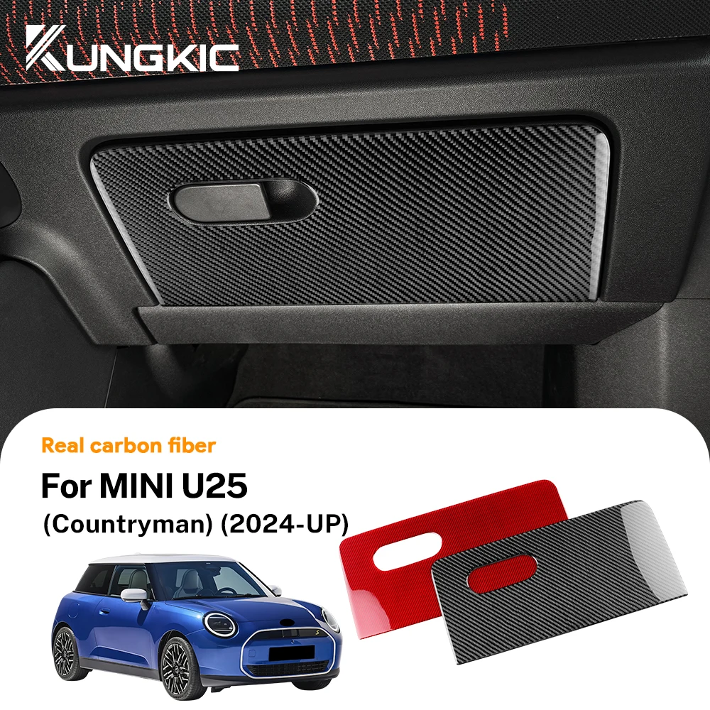 Автомобильный ящик для хранения второй пилота, панель для MINI Cooper Countryman U25 2024 2025, наклейка из настоящего мягкого углеродного волокна, внутренняя отделка
Автомобильный ящик для хранения второй пилота, панель для MINI Cooper Countryman U25 2024 2025, наклейка из настоящего мягкого углеродного волокна, внутренняя отделка