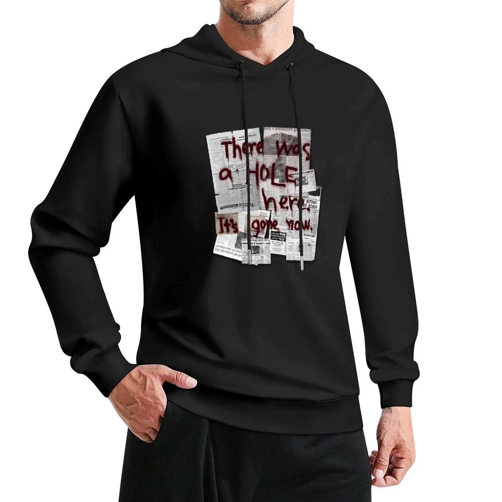 There Was a HOLE Here. It's Gone Now. Pullover Hoodie korean clothes men wear new hoodies and sweatshirts
There Was a HOLE Here. It's Gone Now. Pullover Hoodie korean clothes men wear new hoodies and sweatshirts