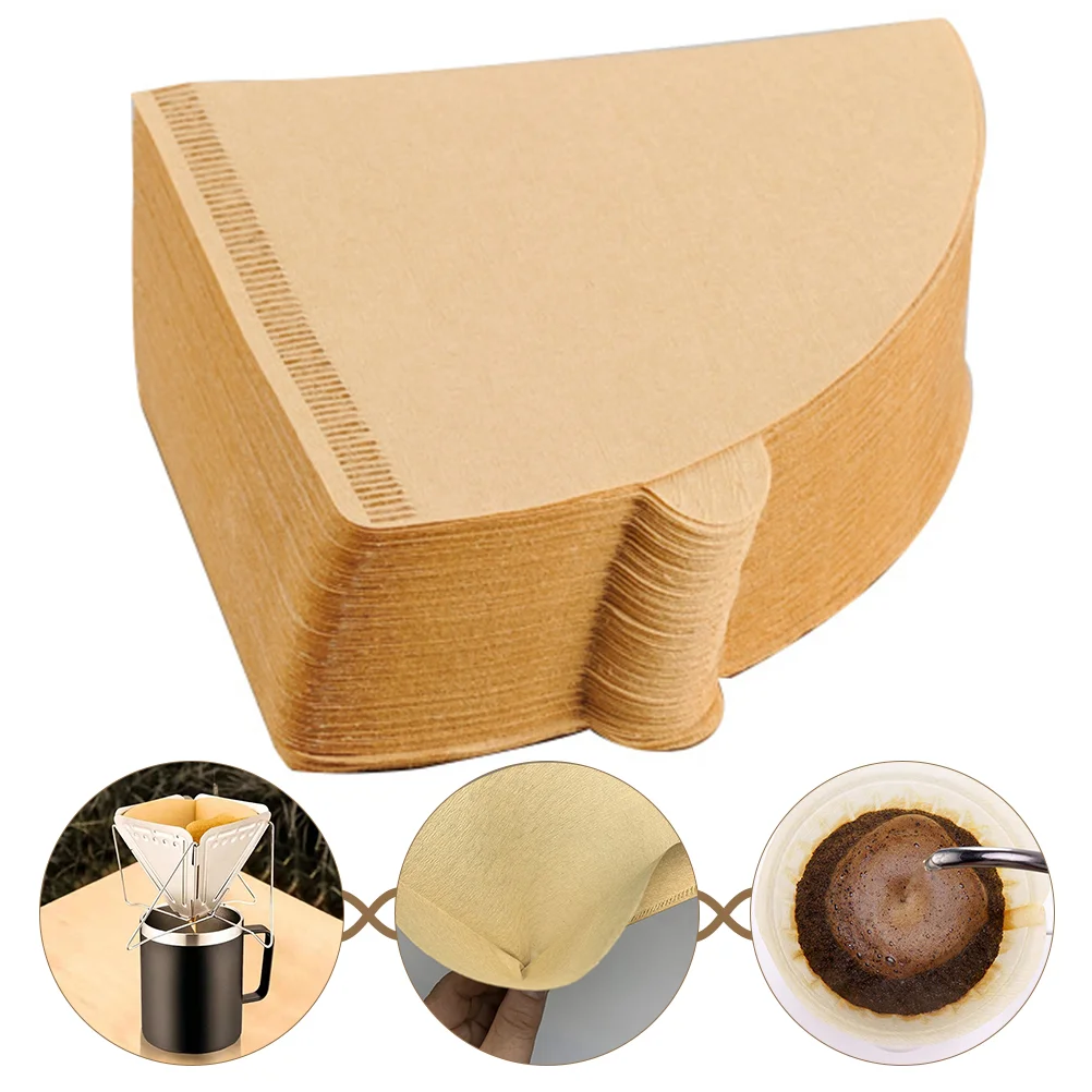 100 Pcs V-shaped Coffee Filter Paper Filters Cone Machine Supplies Espresso Maker Concentrate
100 Pcs V-shaped Coffee Filter Paper Filters Cone Machine Supplies Espresso Maker Concentrate