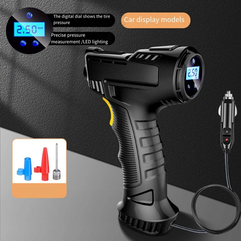 Handheld Air Compressor Inflatable Pump Air Pump Tire Inflator Digital For Car Bicycle Parts
Handheld Air Compressor Inflatable Pump Air Pump Tire Inflator Digital For Car Bicycle Parts