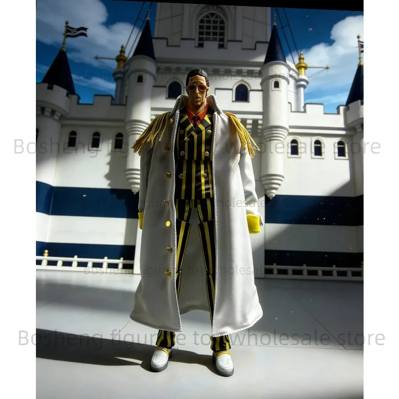 Handmade 1/12 Admiral of the Navy Yellow Ape Exquisite White Cloak For 6in Male Soldier Action Figure Body
Handmade 1/12 Admiral of the Navy Yellow Ape Exquisite White Cloak For 6in Male Soldier Action Figure Body