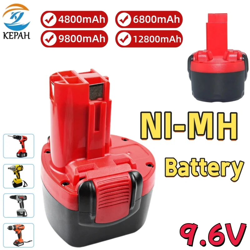 For Bosch 9.6V 4.8mAh NI-MH Rechargeable Battery BAT048 Power Tools Battery for Bosch BH984 BAT048 BAT119 L50 PSR 960
For Bosch 9.6V 4.8mAh NI-MH Rechargeable Battery BAT048 Power Tools Battery for Bosch BH984 BAT048 BAT119 L50 PSR 960