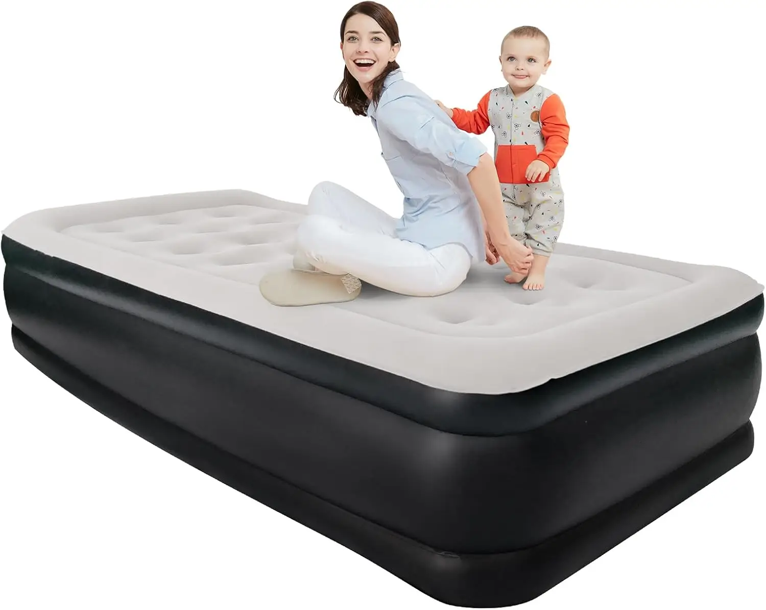 Air Mattr With Built-In Pump, 18"" Deluxe Durable Blow Up Twin Mattr Air Bed For Moving Families/Guest Room/Camping
Air Mattr With Built-In Pump, 18"" Deluxe Durable Blow Up Twin Mattr Air Bed For Moving Families/Guest Room/Camping