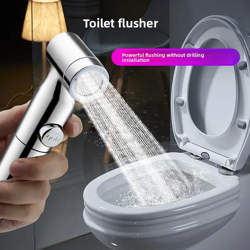 Multifunctional Bidet Spray Gun - Built-in Filter Toilet Sprayer, One-Click Water Stop, Universal Fit for Bathroom Cleaning & Fe
Multifunctional Bidet Spray Gun - Built-in Filter Toilet Sprayer, One-Click Water Stop, Universal Fit for Bathroom Cleaning & Fe