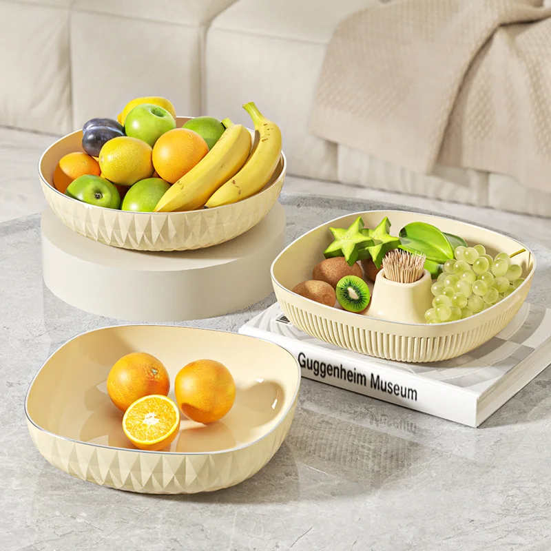 Luxury Fruit Tray Living Room Coffee Table Snacks Candy Nuts Vegetable Salad Plate
Luxury Fruit Tray Living Room Coffee Table Snacks Candy Nuts Vegetable Salad Plate