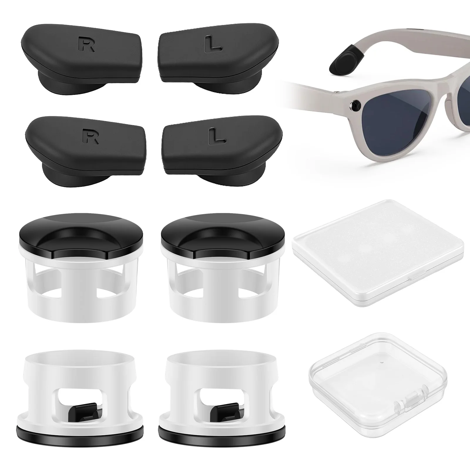 LED Light Blocking Stickers Restickable Non-Slip Glasses Side Shields Baffle Compatible with Gen 1 Compatible with Gen 2 Glasses
LED Light Blocking Stickers Restickable Non-Slip Glasses Side Shields Baffle Compatible with Gen 1 Compatible with Gen 2 Glasses