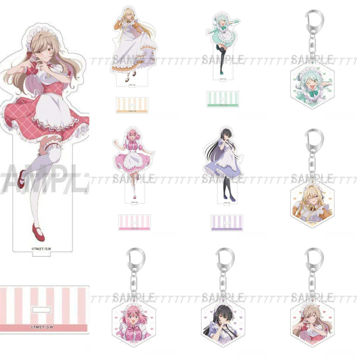 Game Koyanagi Kaho Amaori Renako Sena Ajisai Ozuka Mai Acrylic Stand Figure Doll Anime Keychain Cosplay Toy for Gift
Game Koyanagi Kaho Amaori Renako Sena Ajisai Ozuka Mai Acrylic Stand Figure Doll Anime Keychain Cosplay Toy for Gift