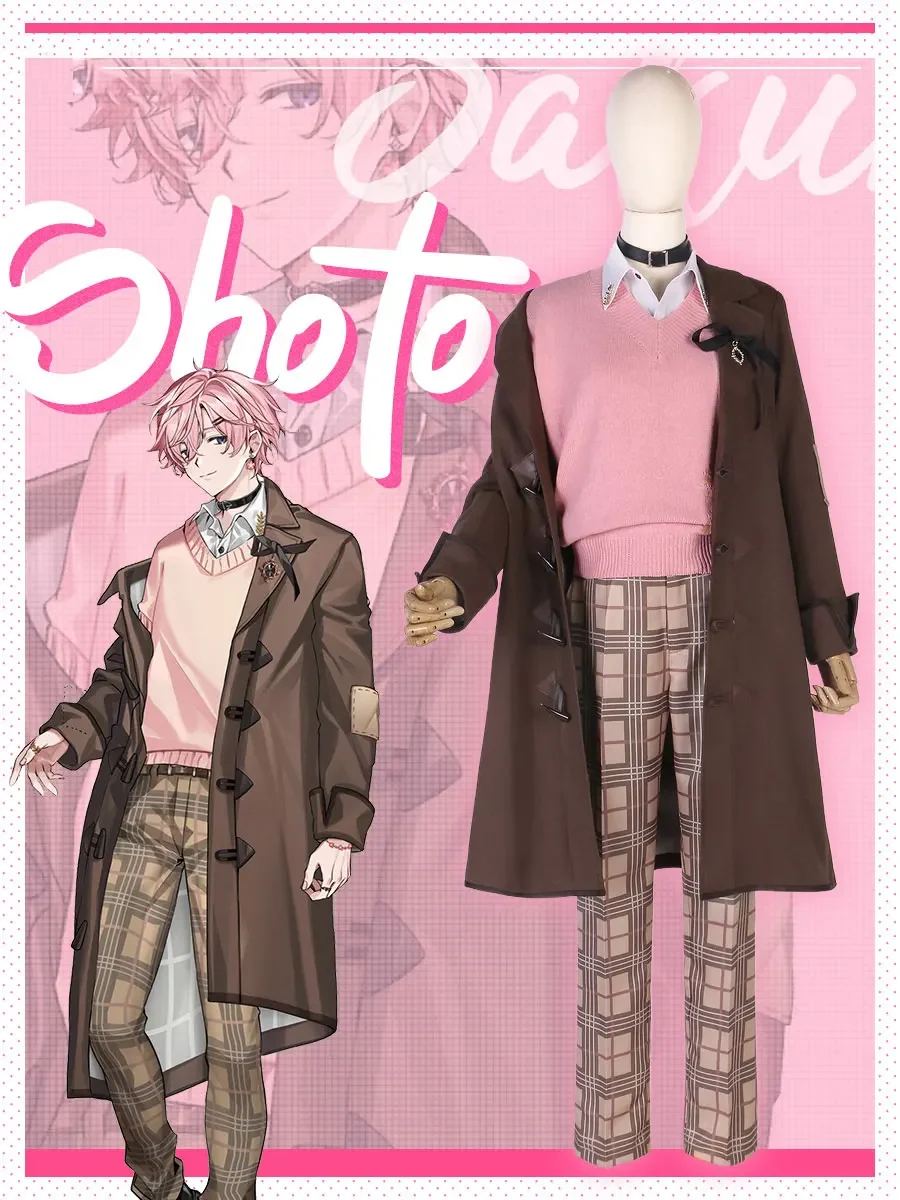 Костюм для косплея Shoto, костюм Vtuber Shxtou для косплея, костюм для Хэллоуина, карнавальные униформы, аниме одежда на заказ
Костюм для косплея Shoto, костюм Vtuber Shxtou для косплея, костюм для Хэллоуина, карнавальные униформы, аниме одежда на заказ