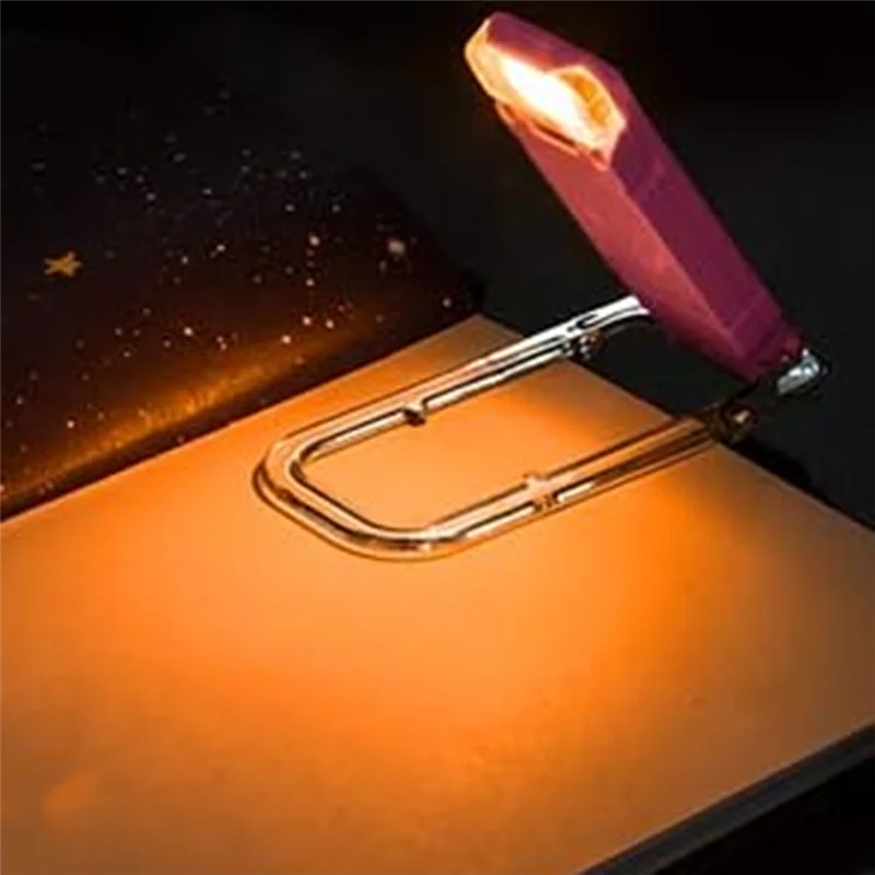 FAAJ-USB Rechargeable LED Bookmark Book Lamp Flexible Bright Clip On Book Lights Mini Night Light For Eye Protection
FAAJ-USB Rechargeable LED Bookmark Book Lamp Flexible Bright Clip On Book Lights Mini Night Light For Eye Protection