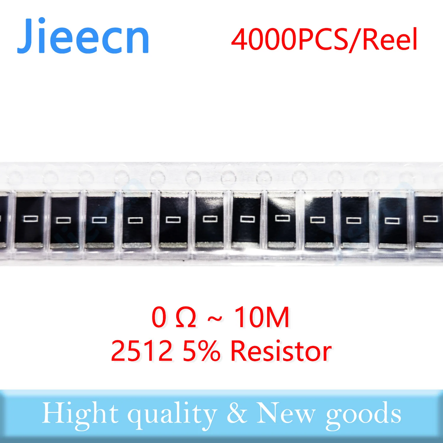 Jieecn 4000pcs 2512 J 5% SMD Resistor 0R-10M 1W 0 1 10 100 150 220 330 ohm 1K 2.2K 4.7K 10K 100K 1R 10R 100R 150R 220R 6432
Jieecn 4000pcs 2512 J 5% SMD Resistor 0R-10M 1W 0 1 10 100 150 220 330 ohm 1K 2.2K 4.7K 10K 100K 1R 10R 100R 150R 220R 6432