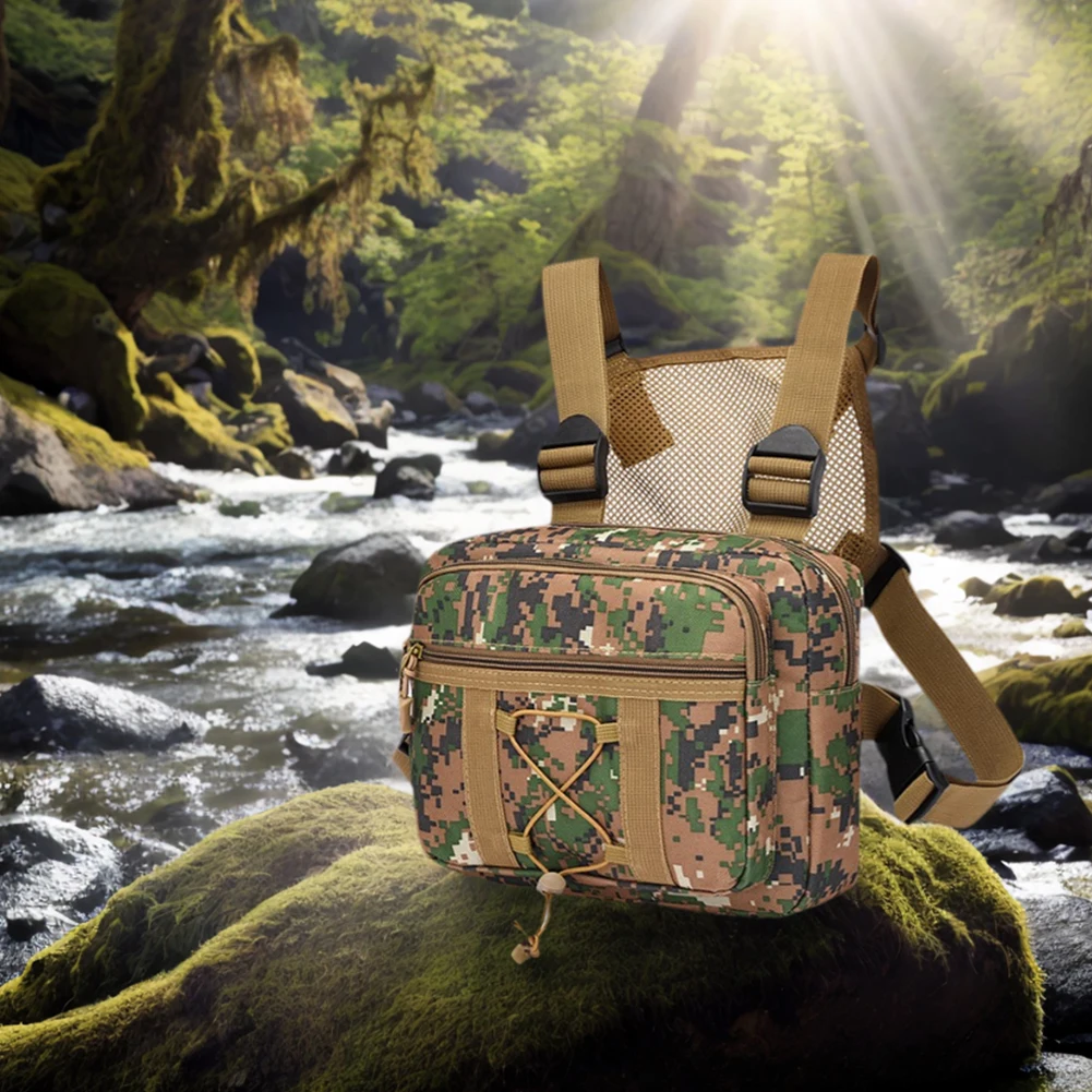 Outdoor Sports Chest Bag Large Capacity Multifunctional Vest Chest Bag Multi Pocket Oxford Cloth Shoulder Bag Work Backpack
Outdoor Sports Chest Bag Large Capacity Multifunctional Vest Chest Bag Multi Pocket Oxford Cloth Shoulder Bag Work Backpack