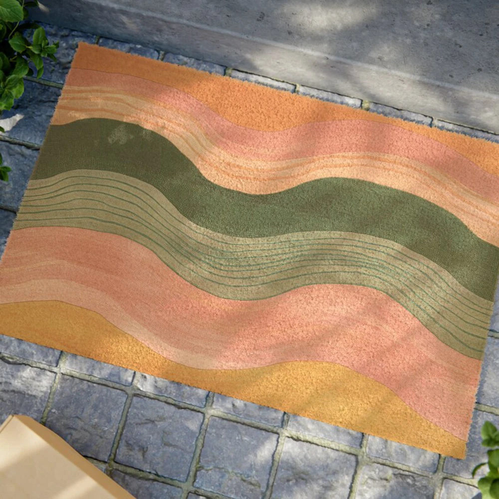 Colorful Waves Art Mat Cool Home Decor Indoor Outdoor Non Slip Rug For Her Apartment Aesthetic Retro Gift Welcome Home Mat
Colorful Waves Art Mat Cool Home Decor Indoor Outdoor Non Slip Rug For Her Apartment Aesthetic Retro Gift Welcome Home Mat