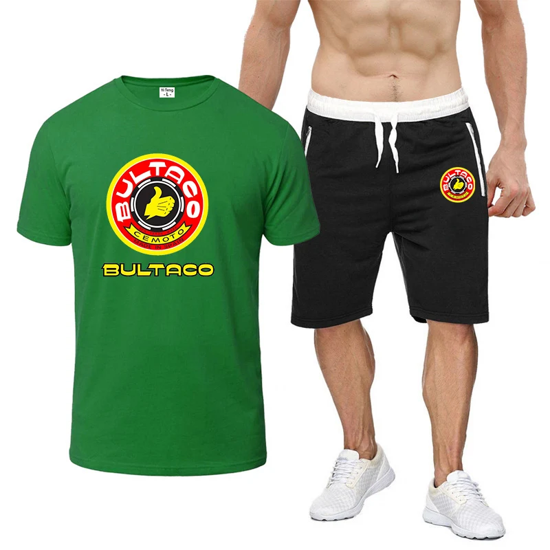 Bultaco Cemoto Motorcycles 2024 New Stly Summer Men's Leisure Breathable Printing T-shirt+Shorts Eight Color Short Sleeved Suit
Bultaco Cemoto Motorcycles 2024 New Stly Summer Men's Leisure Breathable Printing T-shirt+Shorts Eight Color Short Sleeved Suit