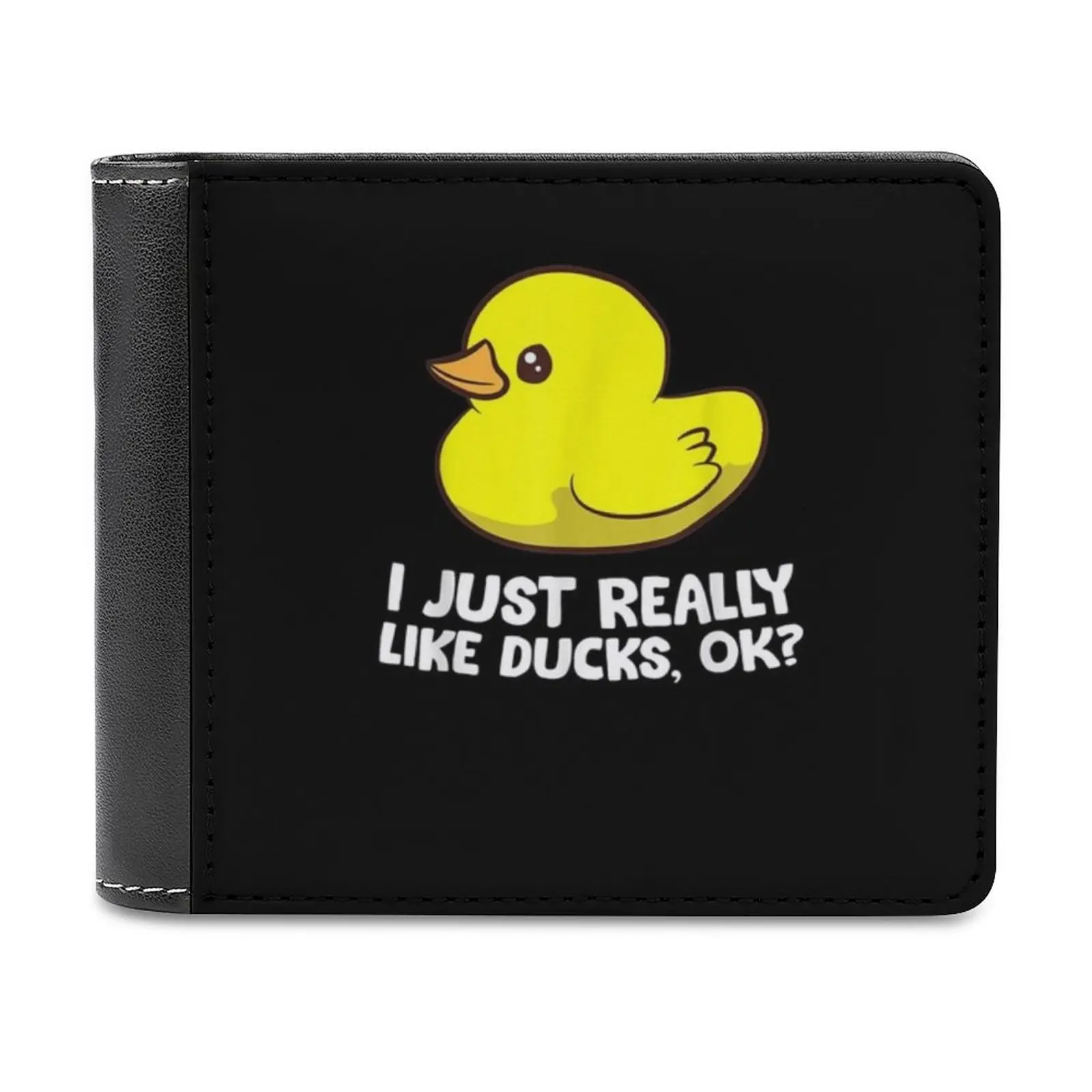 Rubber Duck Lover Gift I Just Really Like Ducks Men's Wallet Leisure Travel Lightweight Portable Wallets Short Style Male Purse
Rubber Duck Lover Gift I Just Really Like Ducks Men's Wallet Leisure Travel Lightweight Portable Wallets Short Style Male Purse