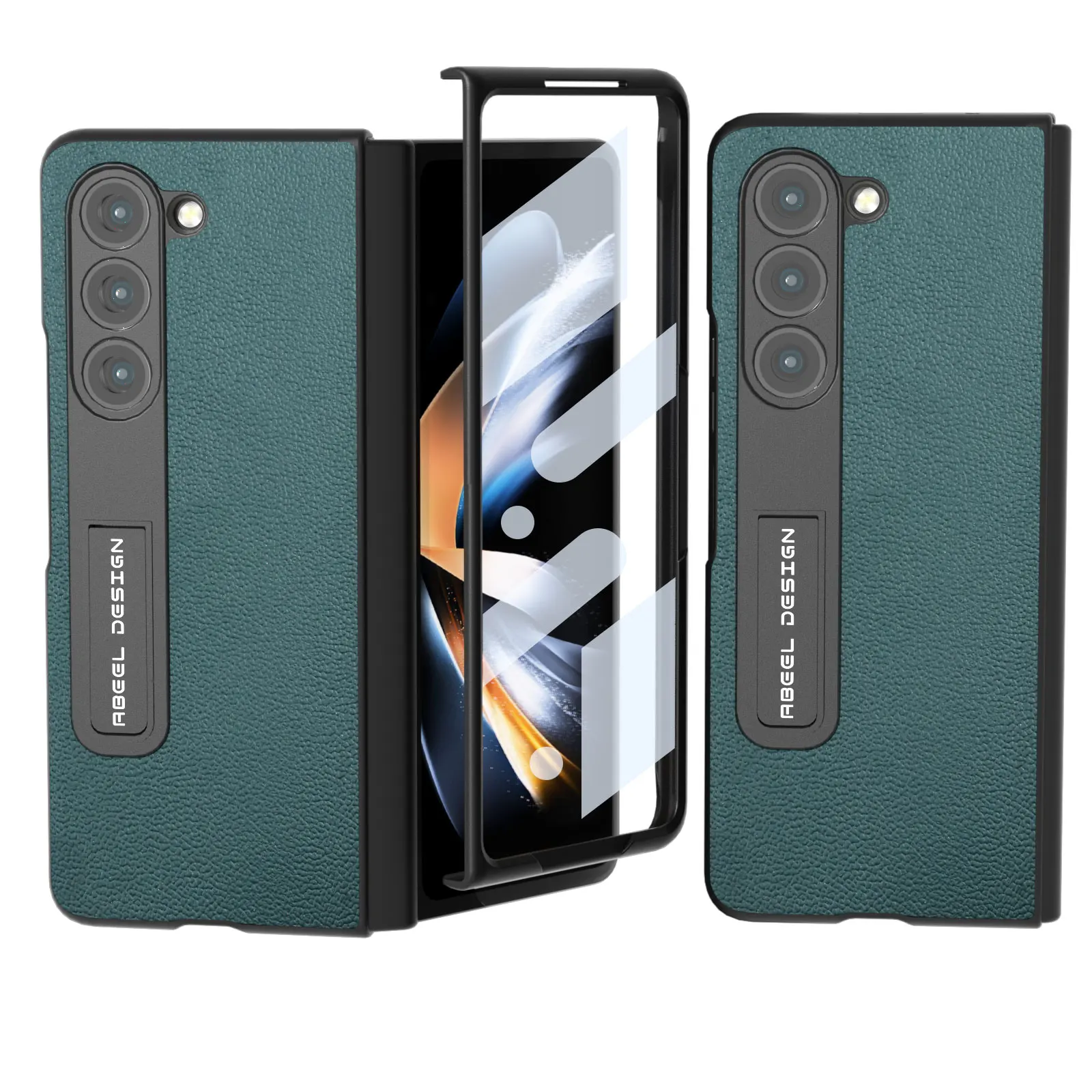 Чехол из натуральной кожи в стиле ретро с узором страуса для Samsung Galaxy Z Fold 5 4 Fold5, чехол с подставкой и держателем, защитное стекло 9H
Чехол из натуральной кожи в стиле ретро с узором страуса для Samsung Galaxy Z Fold 5 4 Fold5, чехол с подставкой и держателем, защитное стекло 9H