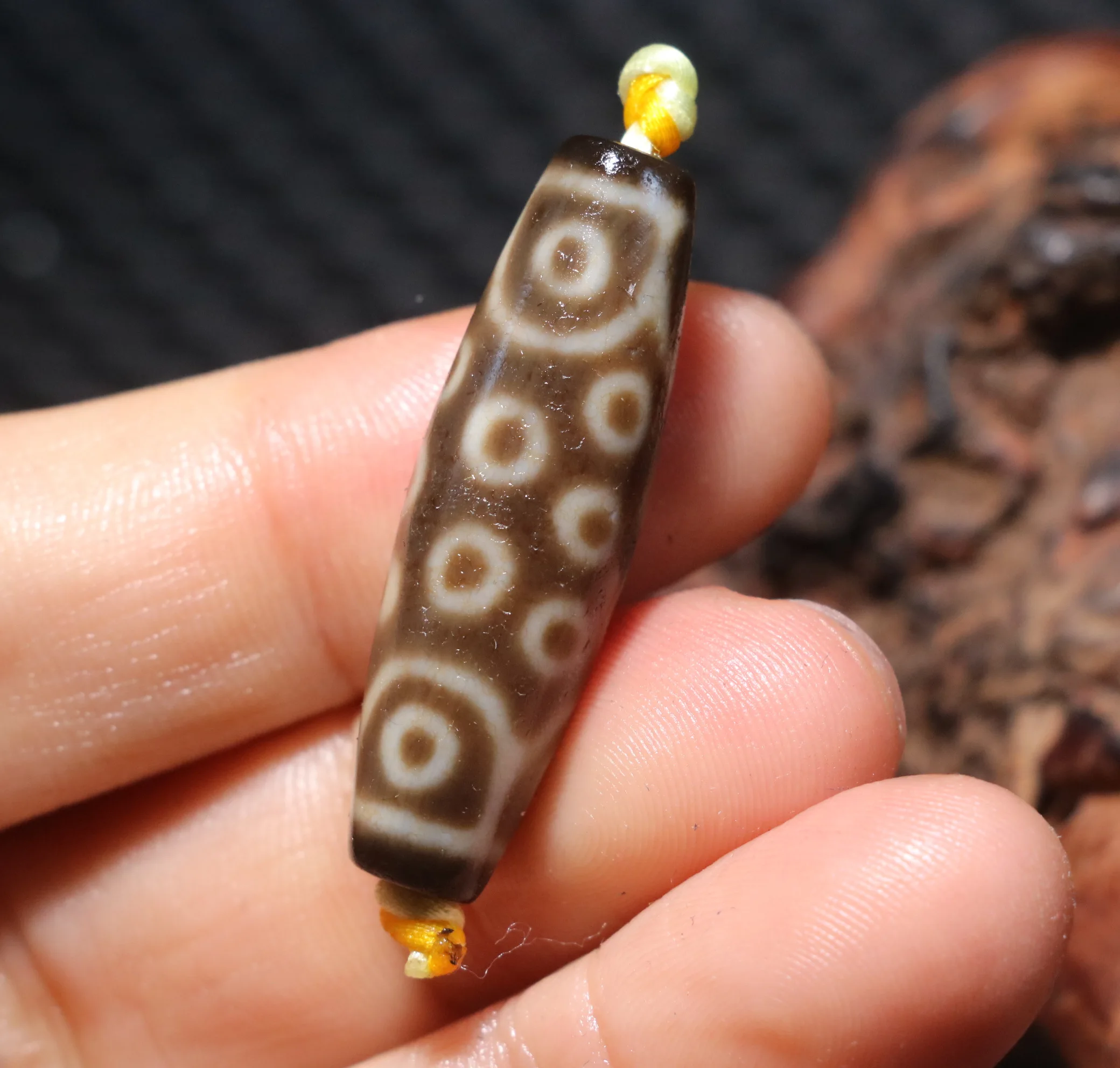 Ultra Power Energy Tibetan old Agate Oily Patina Unique 21 Eyed Master dZi Bead Amulet Fit For Bracelet Amulet Treasure Jewelry
Ultra Power Energy Tibetan old Agate Oily Patina Unique 21 Eyed Master dZi Bead Amulet Fit For Bracelet Amulet Treasure Jewelry