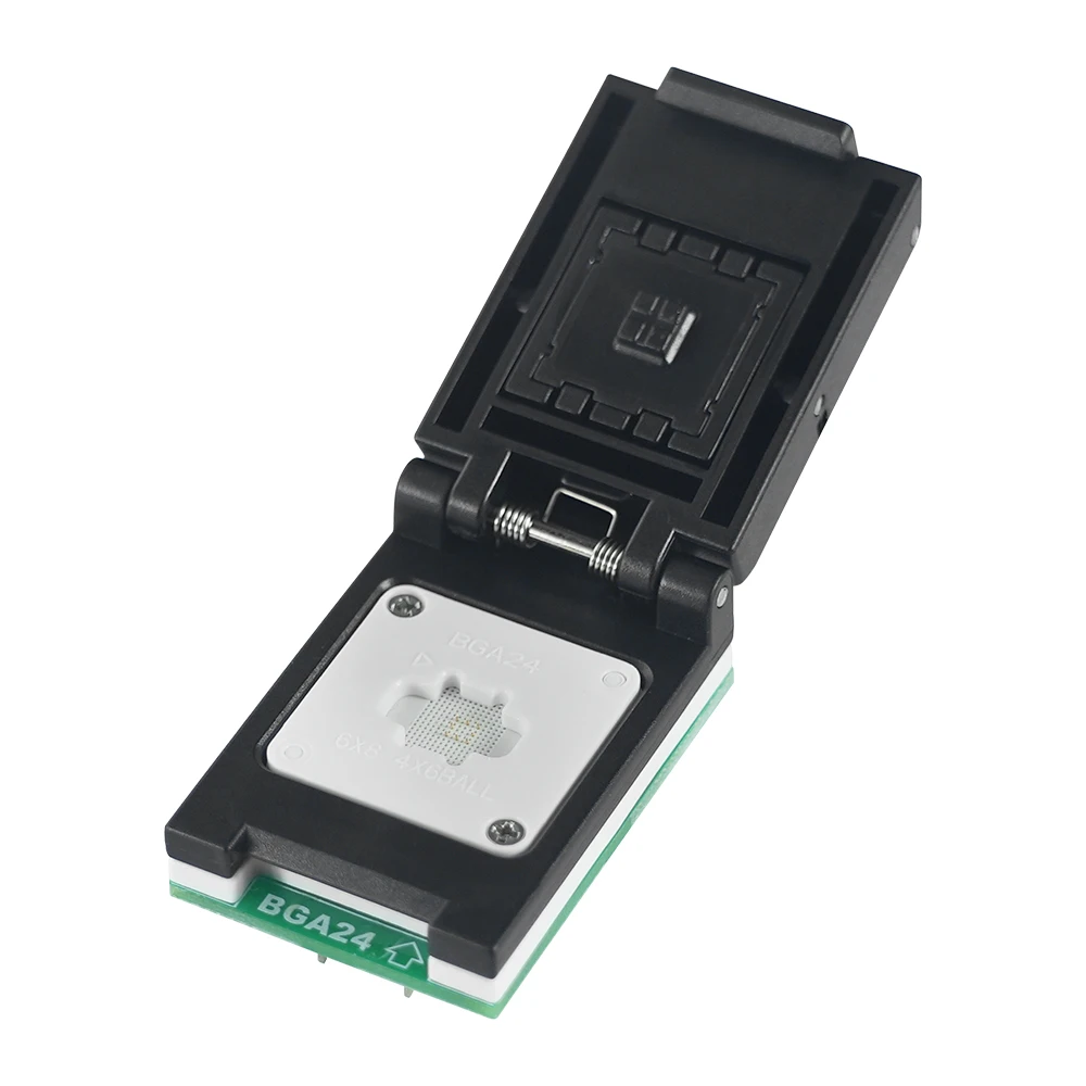 XGecu BGA24 - DIP8 6X8 мм 5X5 и 4X6 шариковый Универсальный адаптер IC гнездо с новой двойной головкой держатель зонда долгий срок службы
XGecu BGA24 - DIP8 6X8 мм 5X5 и 4X6 шариковый Универсальный адаптер IC гнездо с новой двойной головкой держатель зонда долгий срок службы