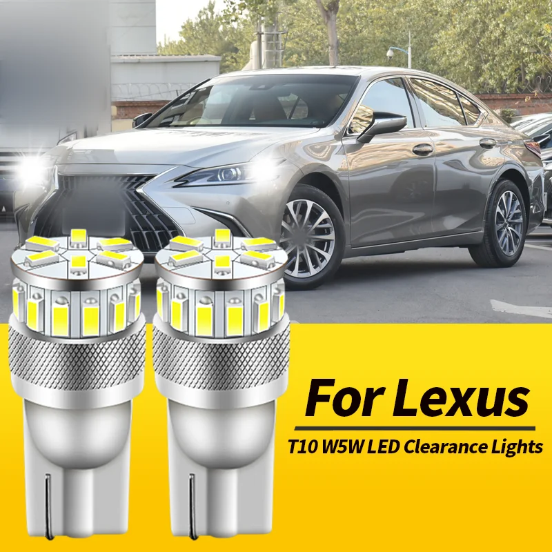 2PCST10 W5W LED Clearance Lights Canbus For Lexus ES300 2000-2003 ES330 2004-2006 ES350 2007-2012 GS300 97-06 Car Accessories
2PCST10 W5W LED Clearance Lights Canbus For Lexus ES300 2000-2003 ES330 2004-2006 ES350 2007-2012 GS300 97-06 Car Accessories