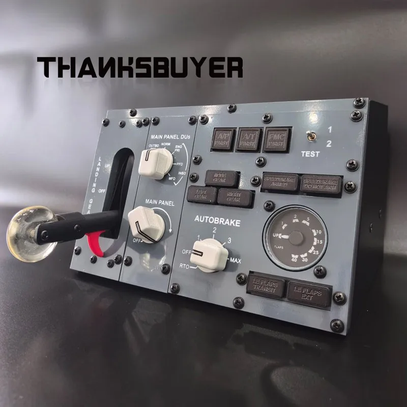 Desktop MIP Simulator (No Screen) with Automatic Braking System Flight Game Simulator Support for PMDG737/ZIBO737
Desktop MIP Simulator (No Screen) with Automatic Braking System Flight Game Simulator Support for PMDG737/ZIBO737