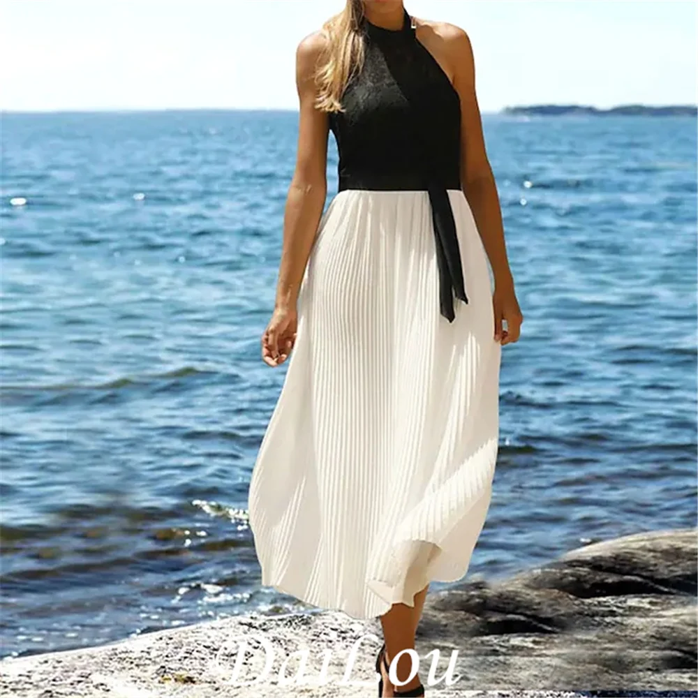 A-Line Mother of the Bride Dress Elegant Sexy Jewel Neck Tea Length Chiffon Lace Sleeveless with Pleats
A-Line Mother of the Bride Dress Elegant Sexy Jewel Neck Tea Length Chiffon Lace Sleeveless with Pleats