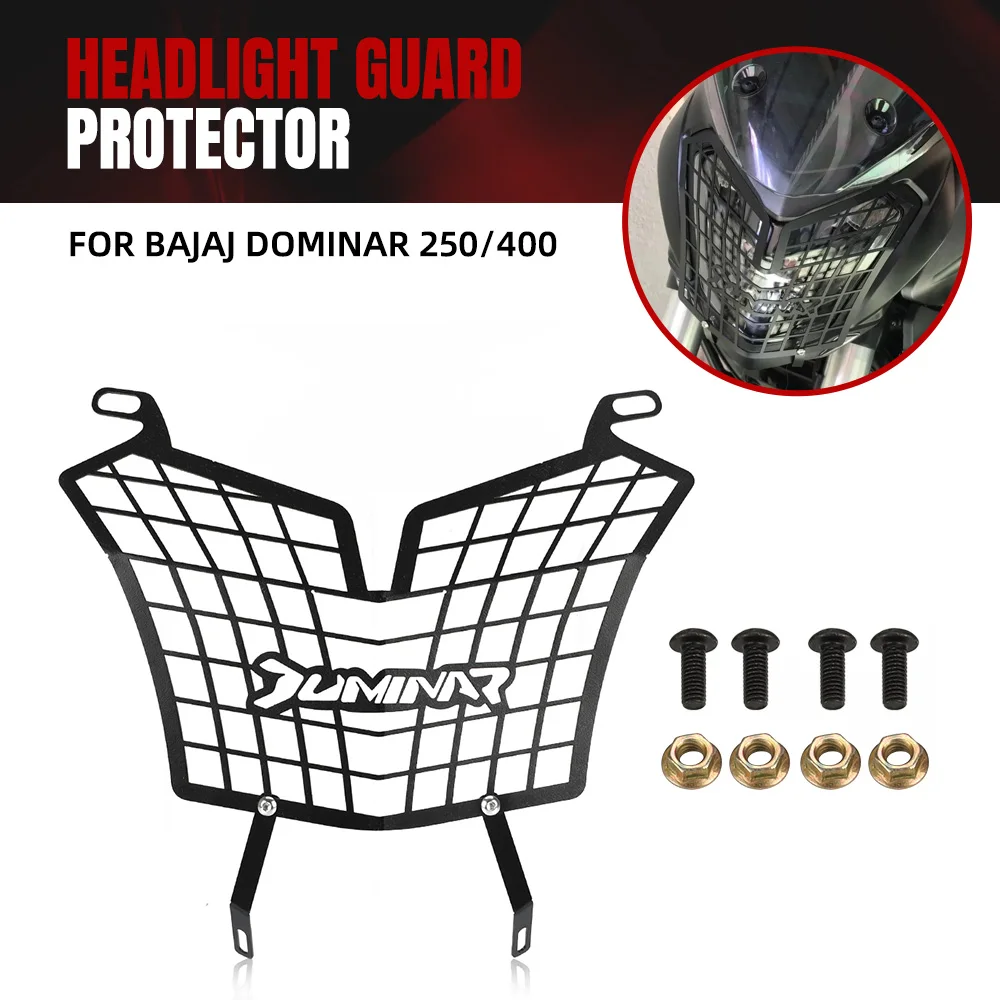 Dominar 400 250 Motorcycle Accessories Headlight Head Light Guard Protector Cover Protection Grill For BAJAJ DOMINAR 250/400
Dominar 400 250 Motorcycle Accessories Headlight Head Light Guard Protector Cover Protection Grill For BAJAJ DOMINAR 250/400