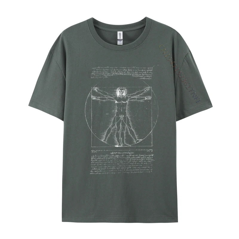 The Vitruvian Man O Neck Printed Cotton Fabric Men's T Shirts Printed On T Shirt Discount Customized T Shirts Drop Shipping
The Vitruvian Man O Neck Printed Cotton Fabric Men's T Shirts Printed On T Shirt Discount Customized T Shirts Drop Shipping