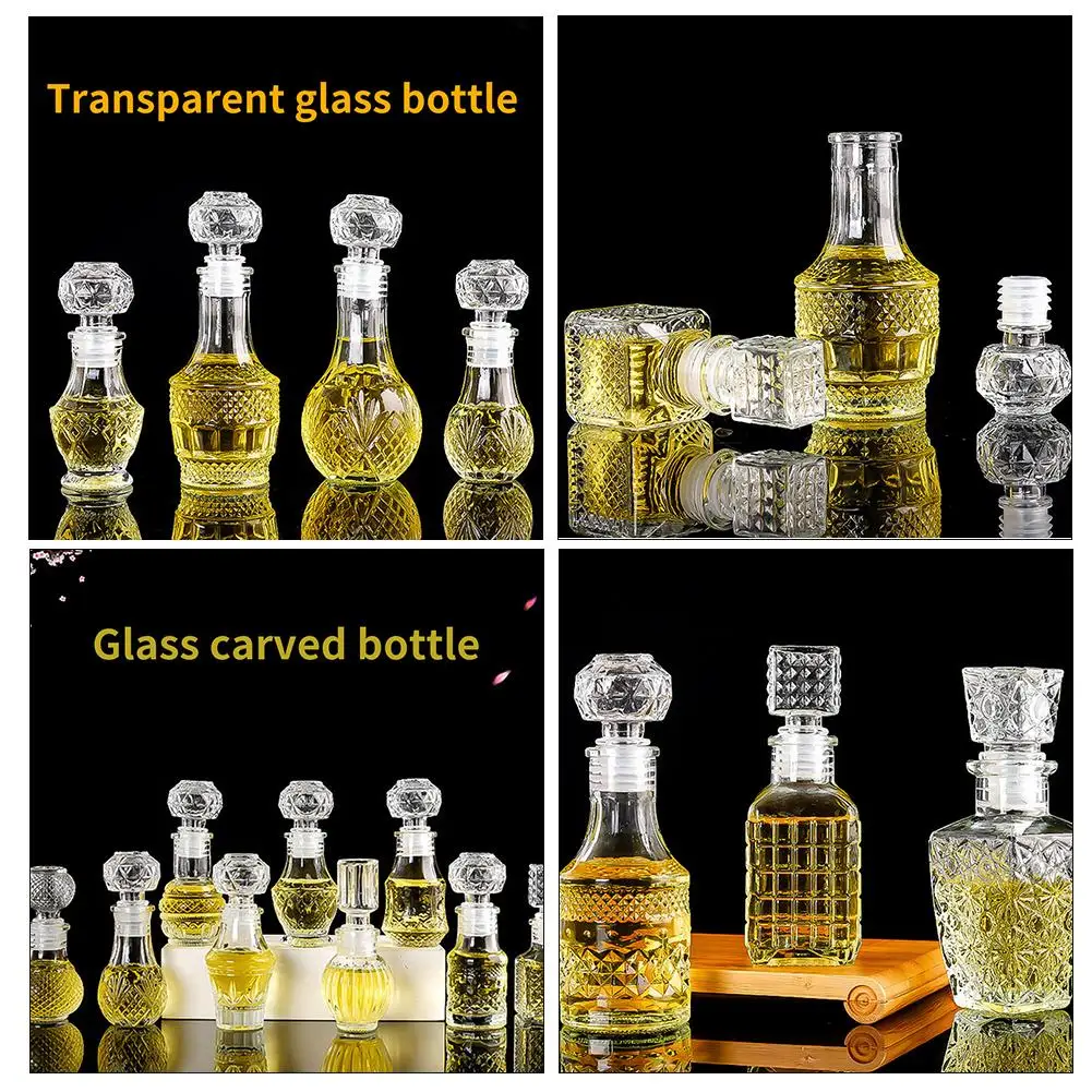 1 Pcs small 50ML mini style whiskey decanter Liquor Alcohol Bottle Glass stopper Airtight with I7Y1
1 Pcs small 50ML mini style whiskey decanter Liquor Alcohol Bottle Glass stopper Airtight with I7Y1