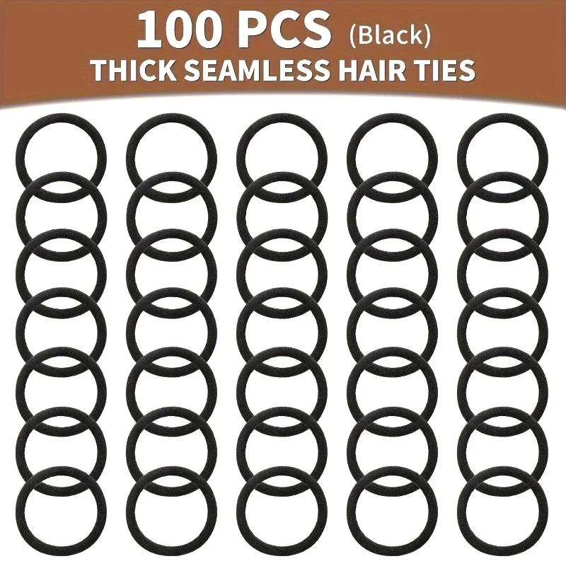 Heavy Duty Hair Ties 99 Pack, Thick Large No Crease Hair Bands for Women, Bulk Elastic Ponytail Holders for Thick Hair & Braids,
Heavy Duty Hair Ties 99 Pack, Thick Large No Crease Hair Bands for Women, Bulk Elastic Ponytail Holders for Thick Hair & Braids,