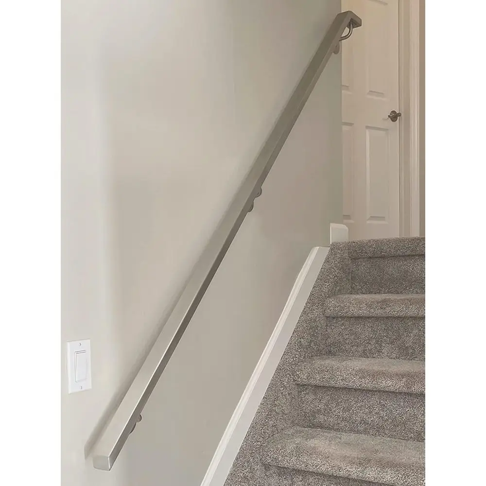 Square Staircase Handrail StainlSteel, Metal Pipe Wall Balusters SeniHandiStairs Grab Bars, Indoor Outdoor Stairway Hand Railing
Square Staircase Handrail StainlSteel, Metal Pipe Wall Balusters SeniHandiStairs Grab Bars, Indoor Outdoor Stairway Hand Railing