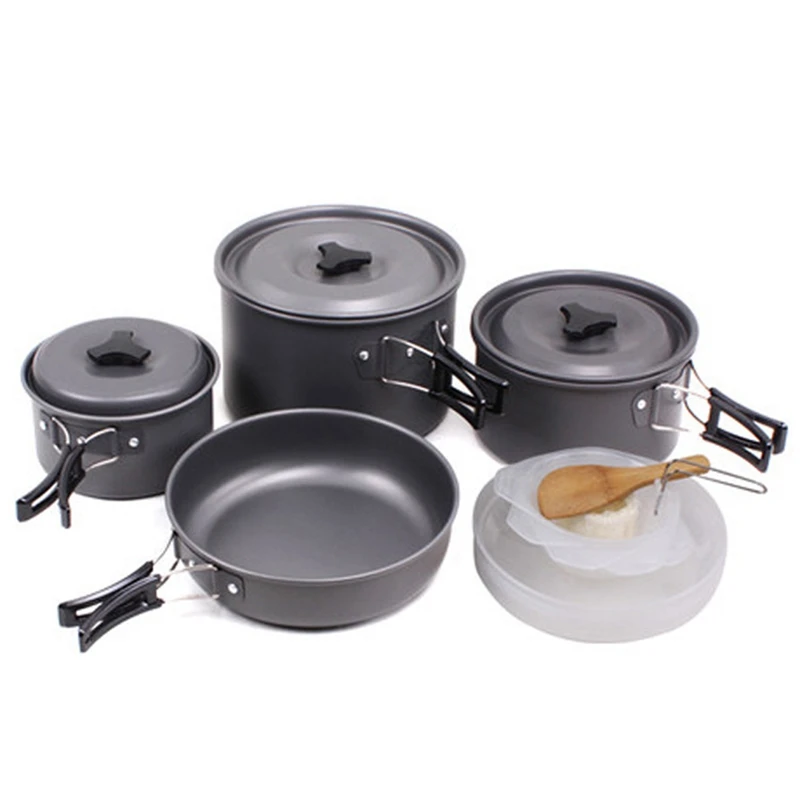 Outdoor Camping Cooking Set Non Stick Folding Pot Pan Saucepan Kettle Cookware Kit For Travel Picnic Hiking BBQ
Outdoor Camping Cooking Set Non Stick Folding Pot Pan Saucepan Kettle Cookware Kit For Travel Picnic Hiking BBQ