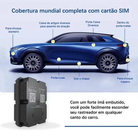 【2026 Newest】GPS Tracker 7500mAh Battery 45 Days Standby 4G Real-time Tracking Lifetime Warranty(Subscription Required)