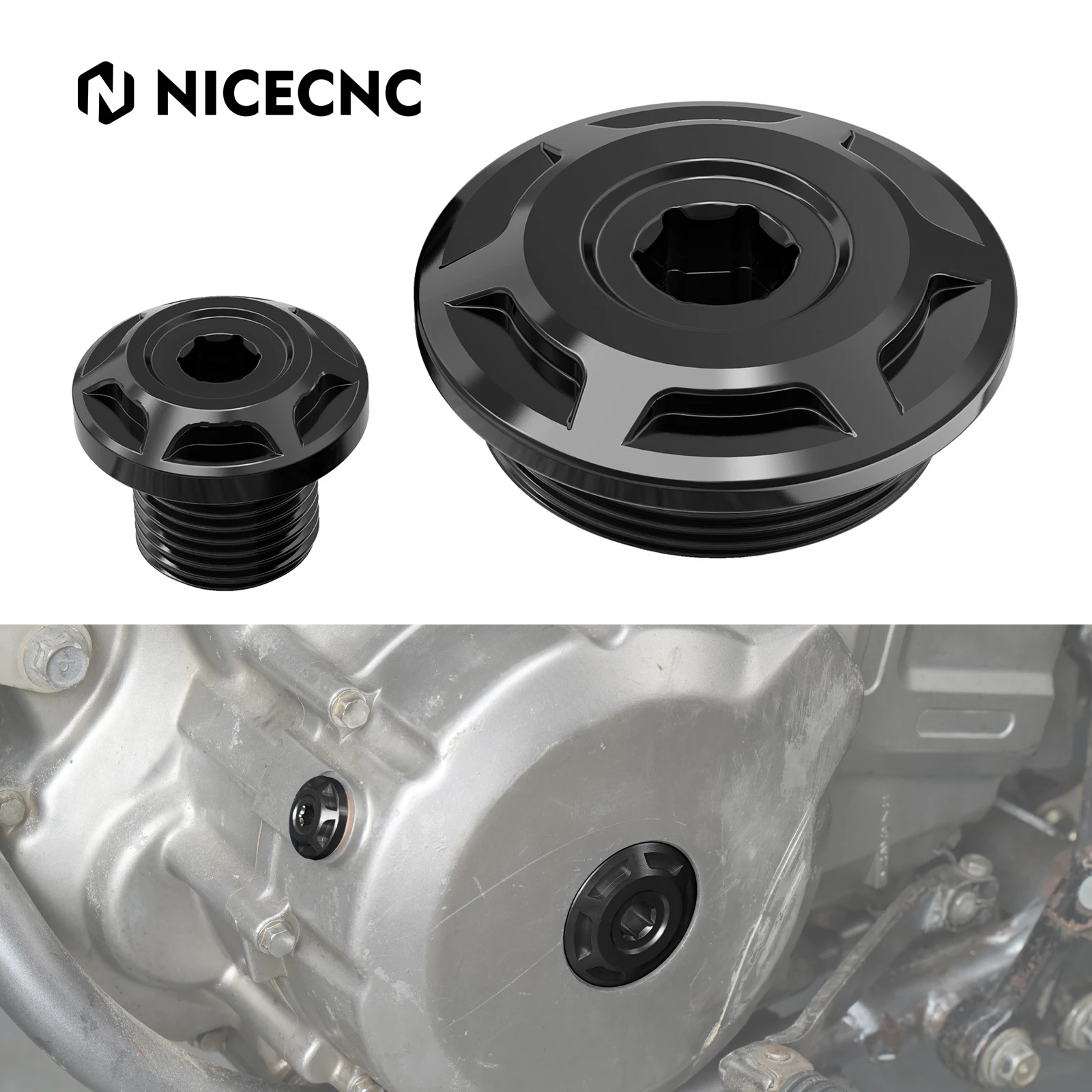 Motorcycle Engine Crankshaft Plug Cap Timing Cover Plug for Suzuki DR650 S SE DR650S DR650SE DR 650 S SE 1996-2025
Motorcycle Engine Crankshaft Plug Cap Timing Cover Plug for Suzuki DR650 S SE DR650S DR650SE DR 650 S SE 1996-2025