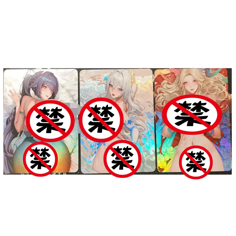 3pcs/set DIY Anime Goddess Cards Succubus Anime Series ACG Sexy Kawaii Toy Gift Game Comic Collection Cards
3pcs/set DIY Anime Goddess Cards Succubus Anime Series ACG Sexy Kawaii Toy Gift Game Comic Collection Cards