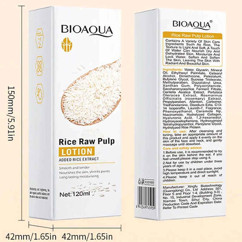 New BIOAQUA Whtie Rice Face Lotion Whitening Moisturizing Anti Anti Anti-Aging Facial Serum Essence Skin Care
New BIOAQUA Whtie Rice Face Lotion Whitening Moisturizing Anti Anti Anti-Aging Facial Serum Essence Skin Care