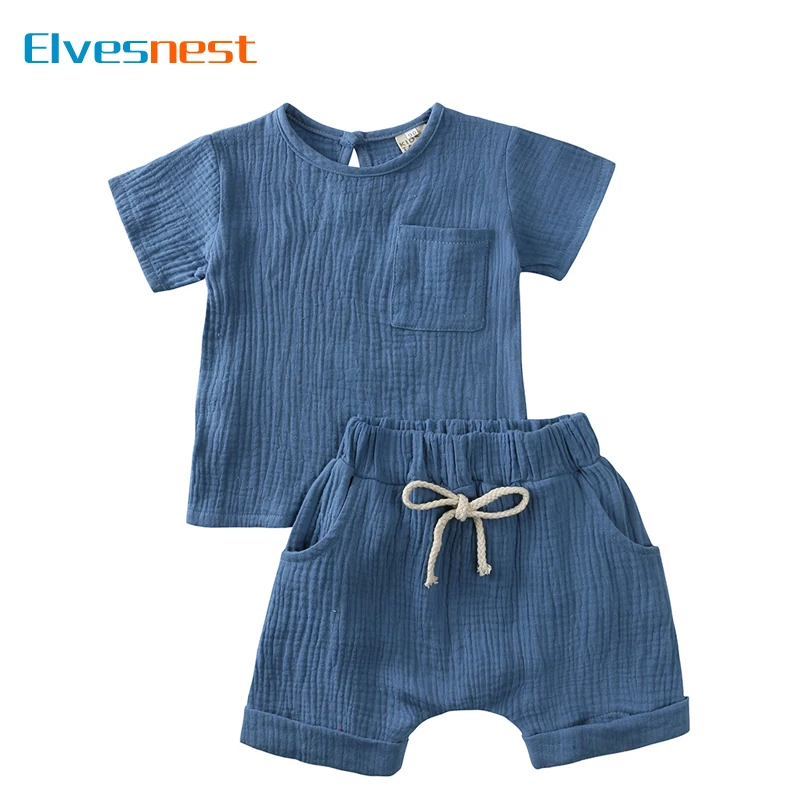 Summer Solid Color Toddler Girl Clothes Cotton Linen Kids Clothes Boys Outfit Set Fashion Children's Clothing 1-3 Years
Summer Solid Color Toddler Girl Clothes Cotton Linen Kids Clothes Boys Outfit Set Fashion Children's Clothing 1-3 Years