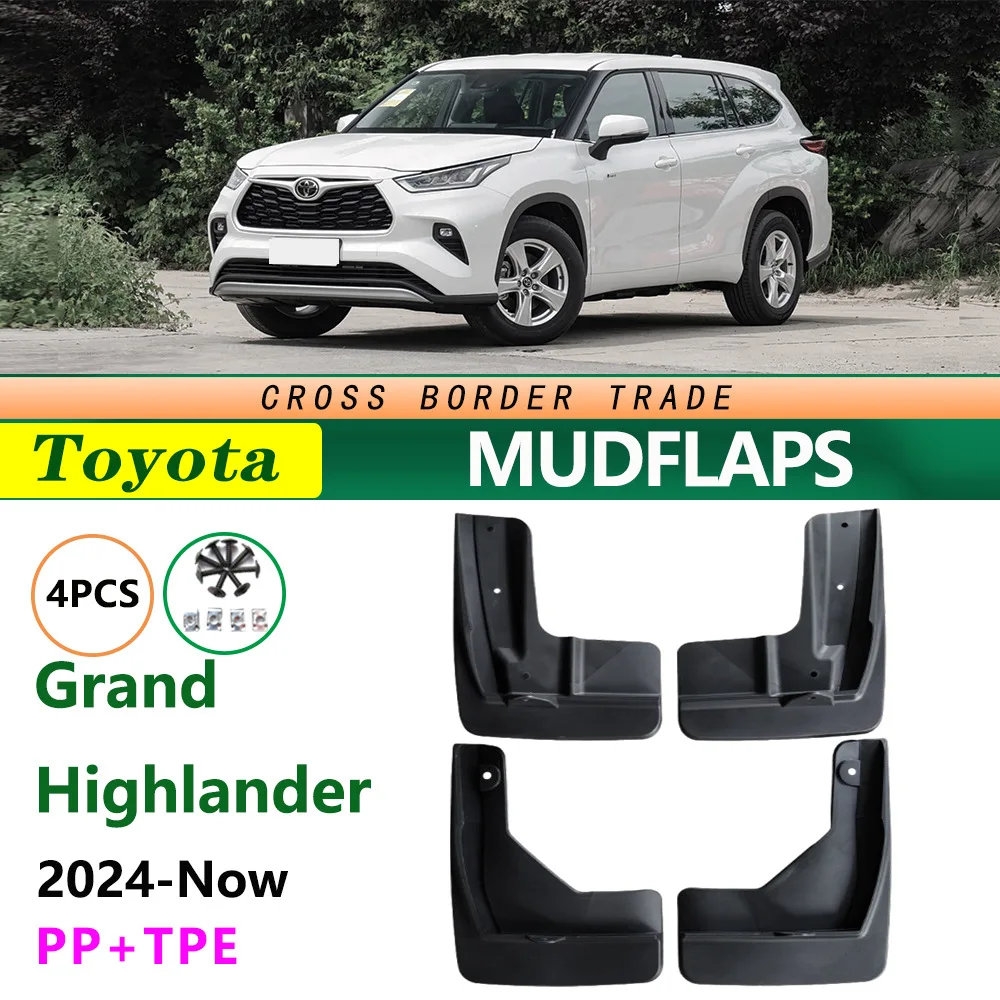 For 24-25 Toyota Grand Highlander,Mudflaps Front Rear Flares Splash Guards Cover Car Accessorie
For 24-25 Toyota Grand Highlander,Mudflaps Front Rear Flares Splash Guards Cover Car Accessorie